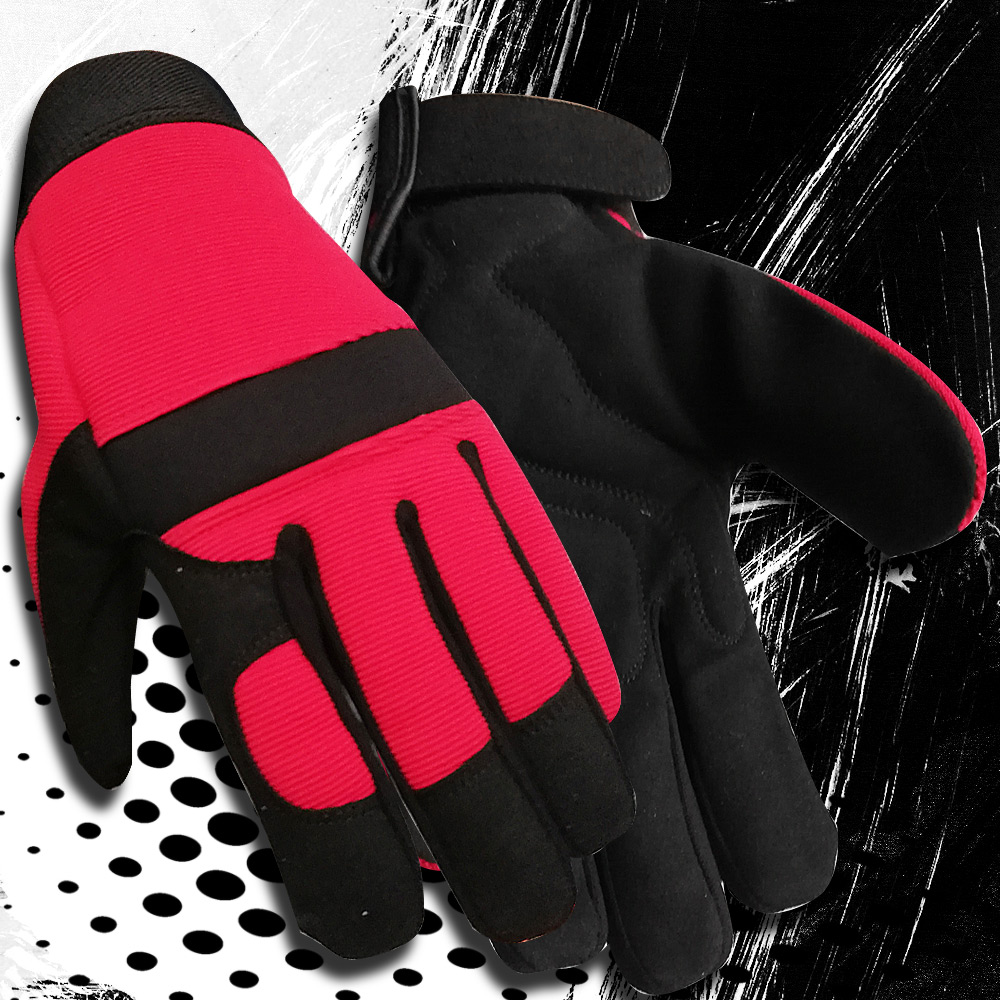 Mechanics High Quality Leather Gloves